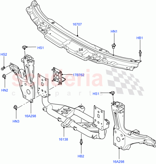 Part Diagram for Land Rover LR011566