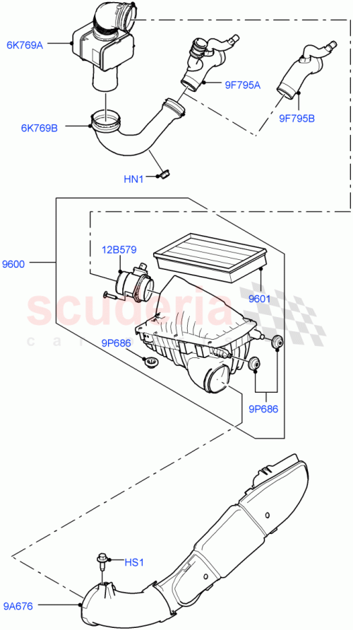Part Diagram for Land Rover LR062059