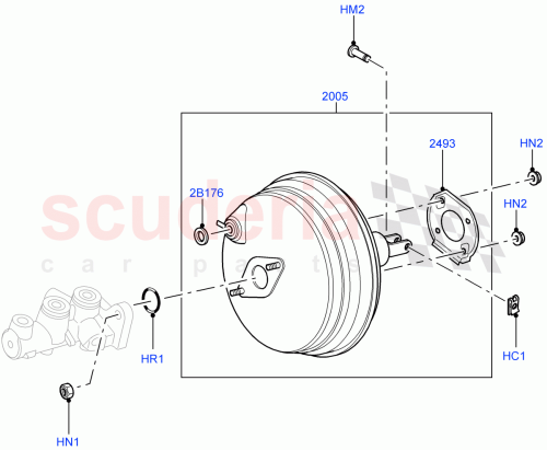 Part Diagram for Land Rover SYT000010