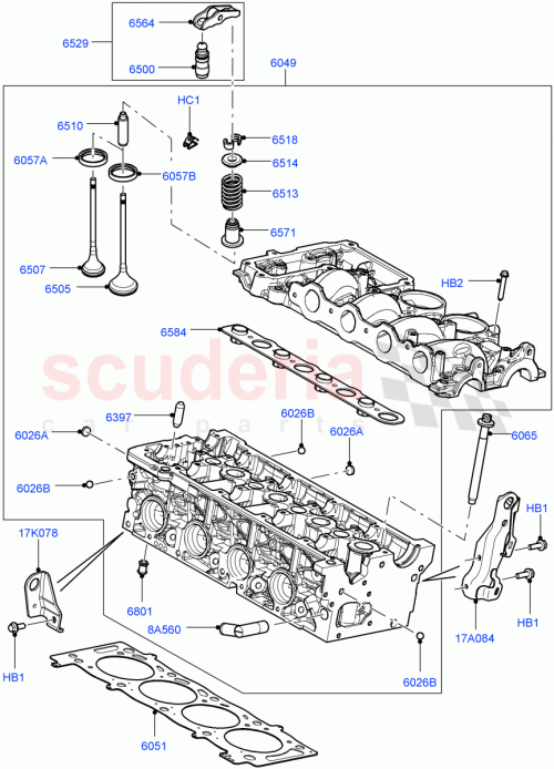 Part Diagram for Land Rover LR009393