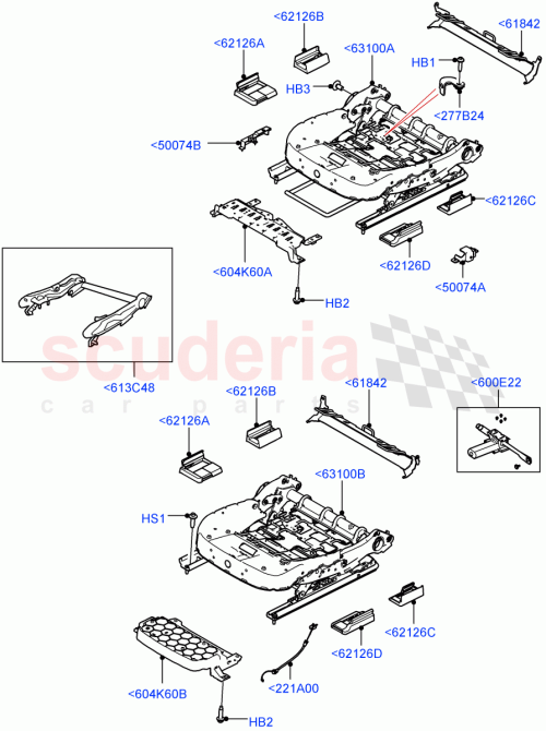 Part Diagram for Land Rover LR130603