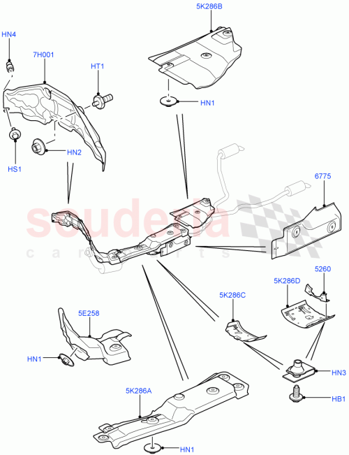 Part Diagram for Land Rover LR069248