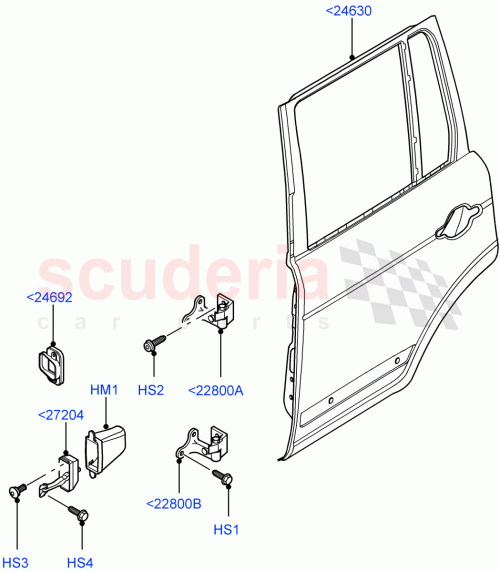 Part Diagram for Land Rover LR011692