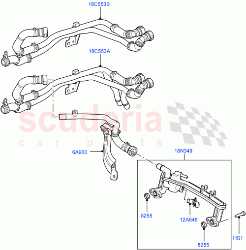 Part Diagram for Land Rover LR013671