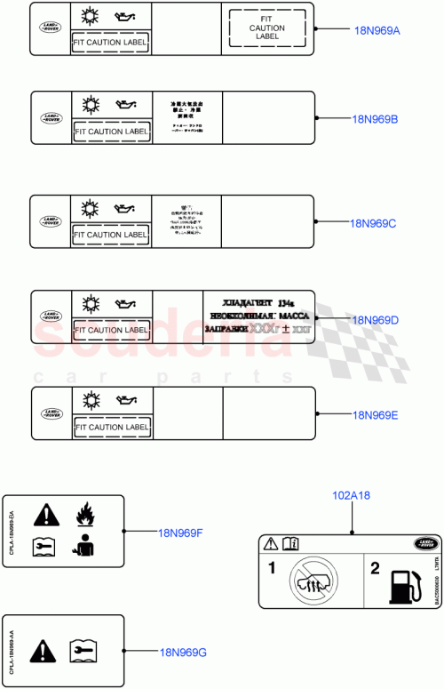 Part Diagram for Land Rover LR095392