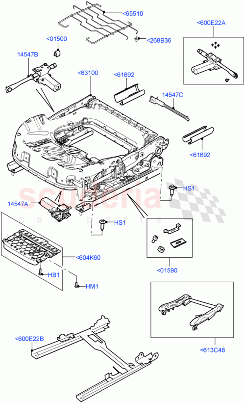 Part Diagram for Land Rover LR162959
