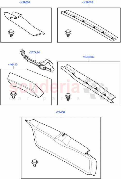 Part Diagram for Land Rover ESN500052SMS