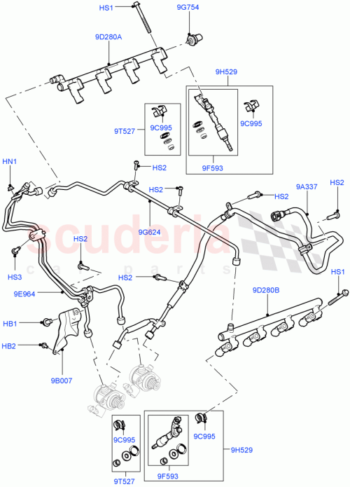 Part Diagram for Land Rover LR012001