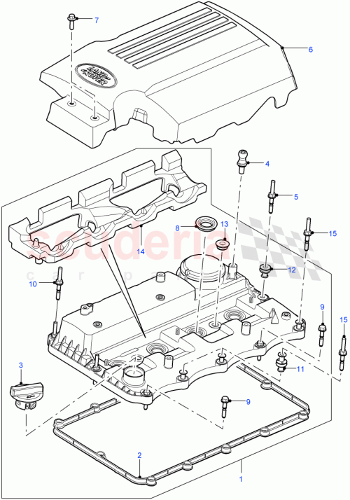Part Diagram for Land Rover LR043159