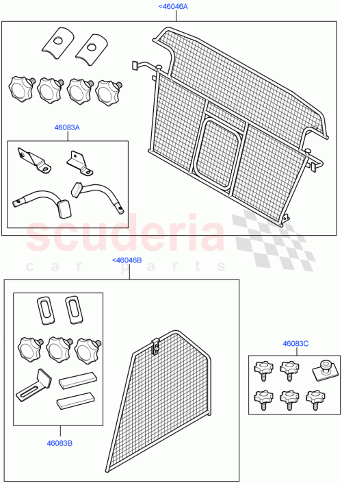 Part Diagram for Land Rover EOH500140PMA