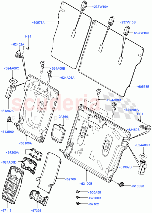 Part Diagram for Land Rover LR127906