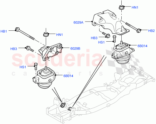 Part Diagram for Land Rover KYG500030