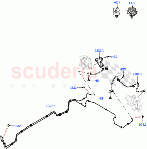 Part Diagram for Land Rover LR158097