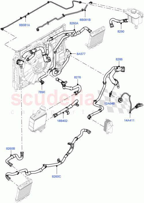 Part Diagram for Land Rover LR115203