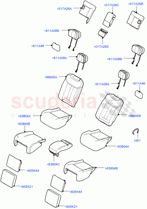 Part Diagram for Land Rover LR150960