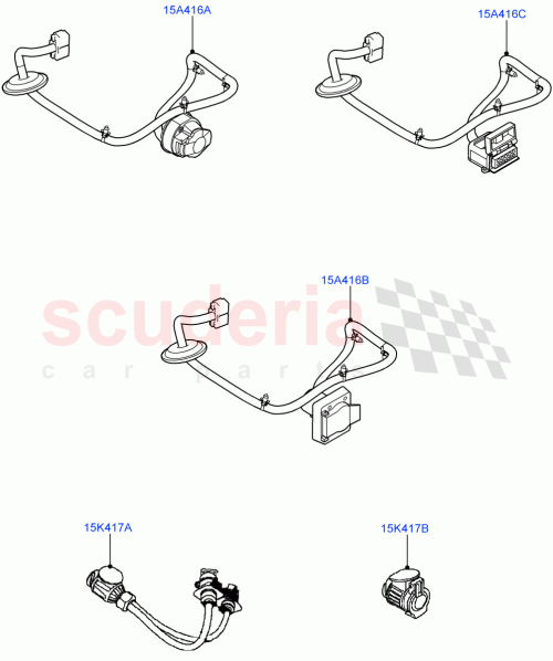 Part Diagram for Land Rover VPLCT0155