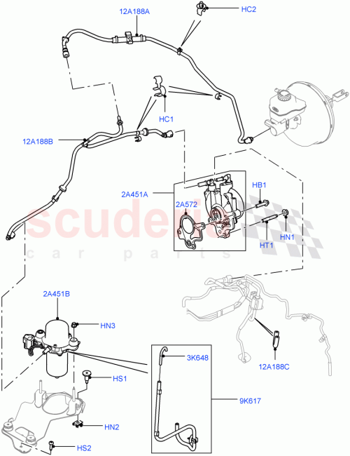 Part Diagram for Land Rover LR049404