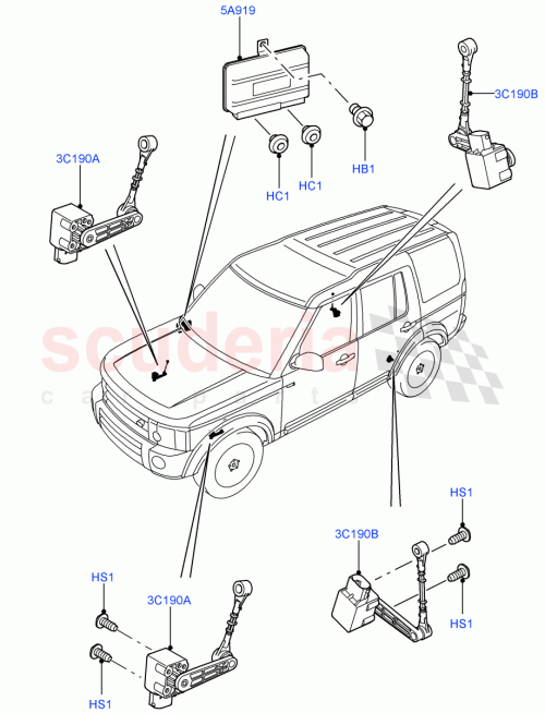 Part Diagram for Land Rover LR014065