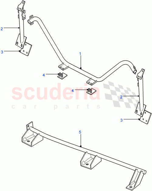 Part Diagram for Land Rover STC4588