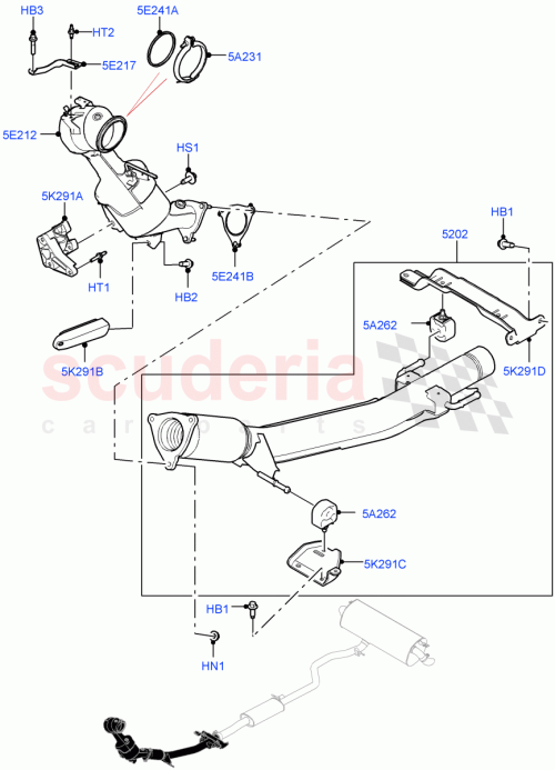 Part Diagram for Land Rover LR140392