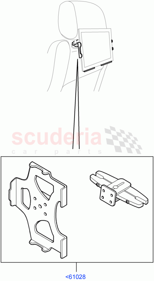 Part Diagram for Land Rover VPLVS0164