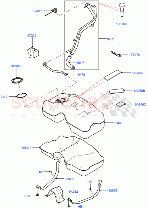 Part Diagram for Land Rover LR094242