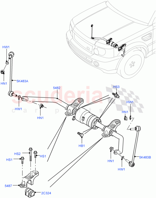 Part Diagram for Land Rover LR018378
