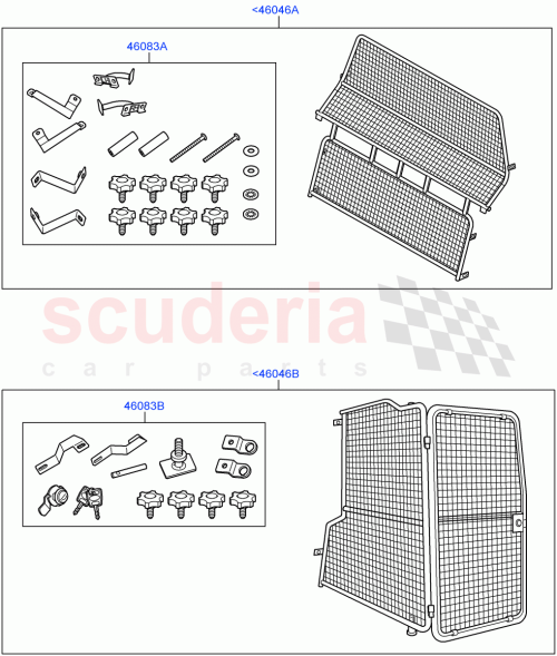 Part Diagram for Land Rover VUB501170