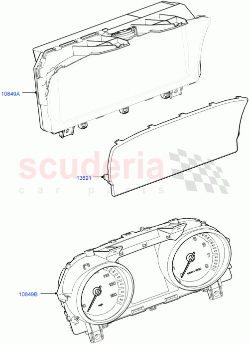 Part Diagram for Land Rover LR105609