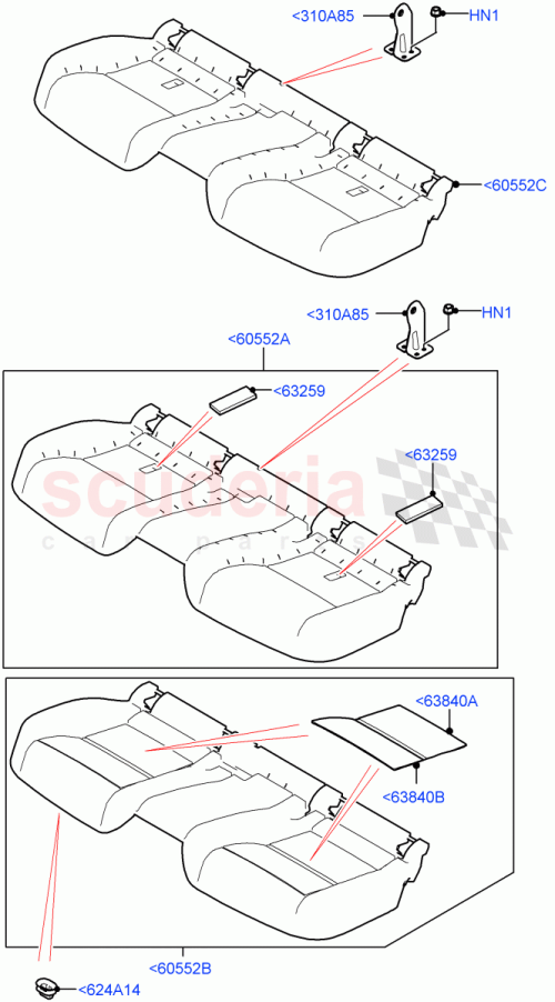 Part Diagram for Land Rover LR133312