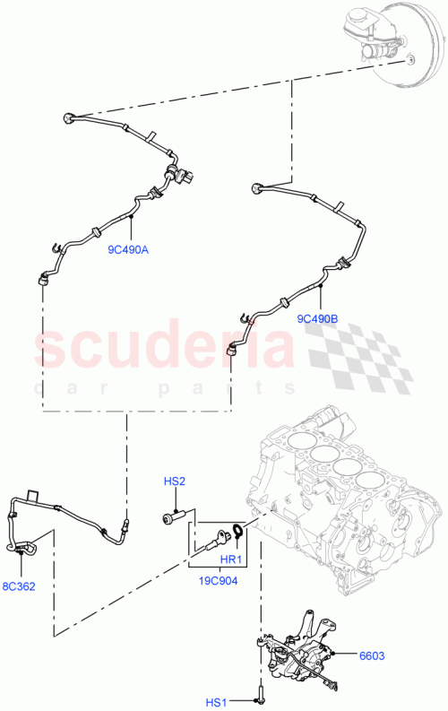 Part Diagram for Land Rover LR094405