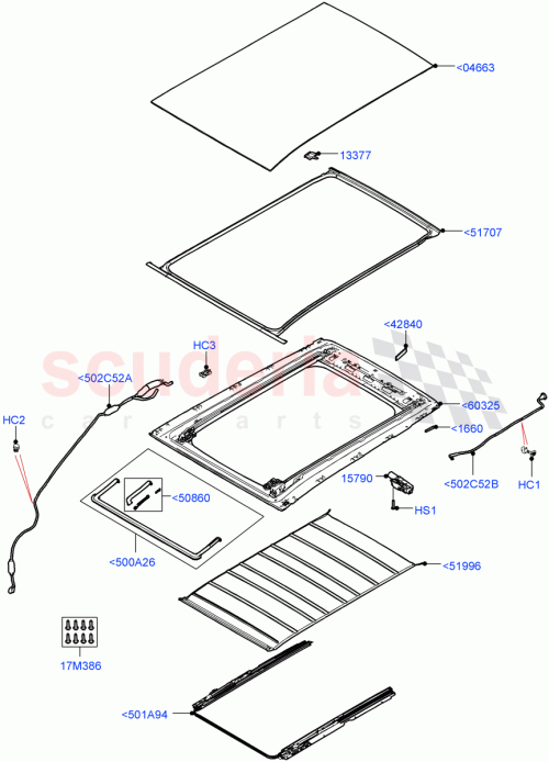 Part Diagram for Land Rover LR137712