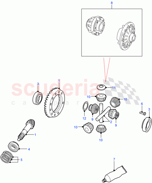 Part Diagram for Land Rover LR027528
