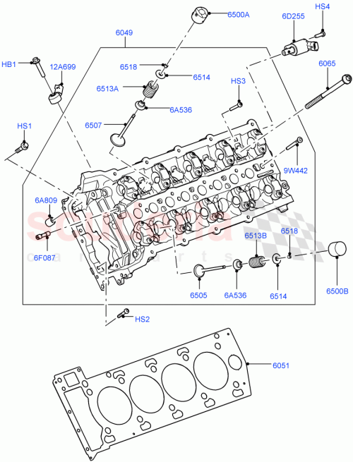 Part Diagram for Land Rover LR082739