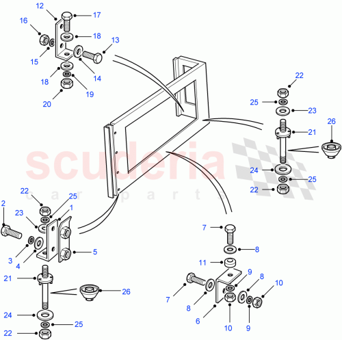 Part Diagram for Land Rover LR031920