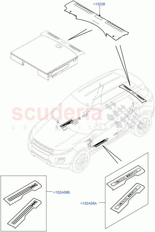 Part Diagram for Land Rover LR025363