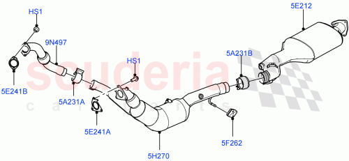 Part Diagram for Land Rover LR071405
