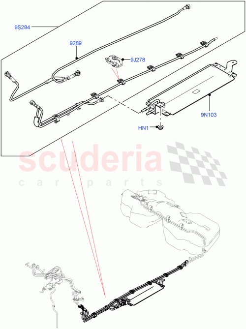 Part Diagram for Land Rover LR093102