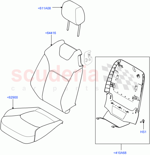 Part Diagram for Land Rover LR074716