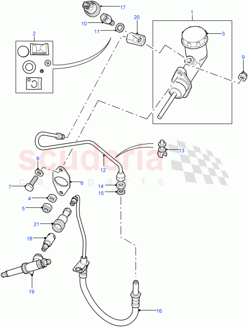 Part Diagram for Land Rover STC500100