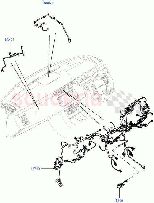 Part Diagram for Land Rover LR051467