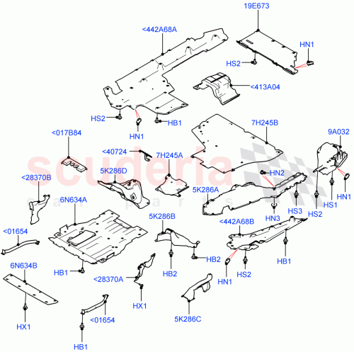 Part Diagram for Land Rover LR135621