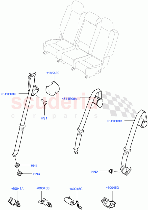 Part Diagram for Land Rover LR081840