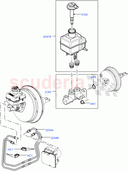 Part Diagram for Land Rover LR019447