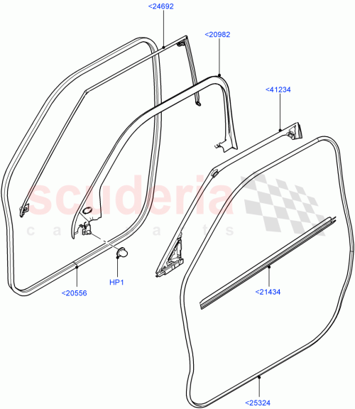 Part Diagram for Land Rover LR052649