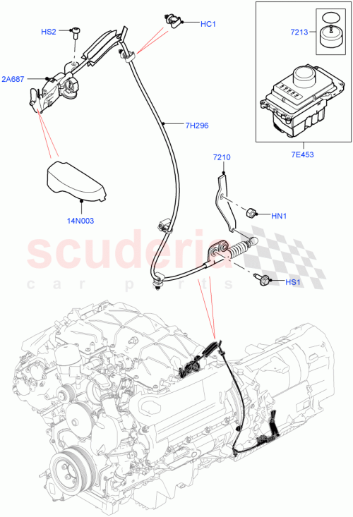 Part Diagram for Land Rover LR116948