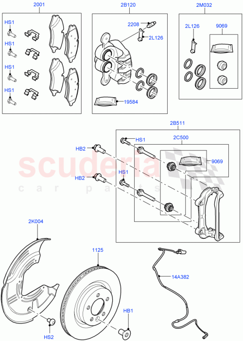 Part Diagram for Land Rover LR056532