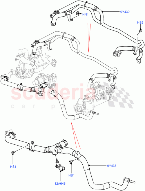 Part Diagram for Land Rover LR091907