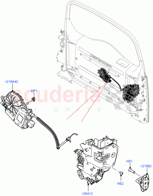 Part Diagram for Land Rover LR144474