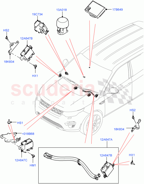 Part Diagram for Land Rover LR140152